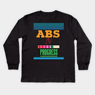 ABS In Progress Kids Long Sleeve T-Shirt